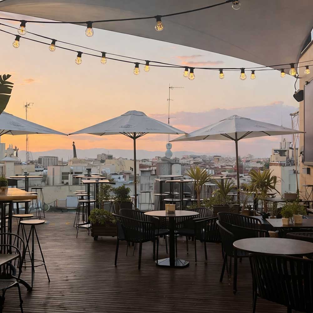 la terraza del indigo terrazas en madrid