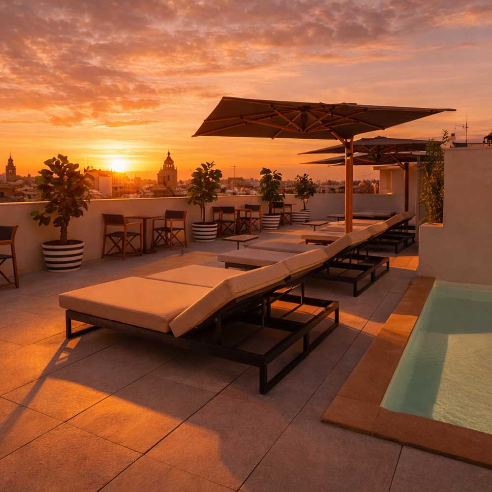 the coin rooftop bar valencia